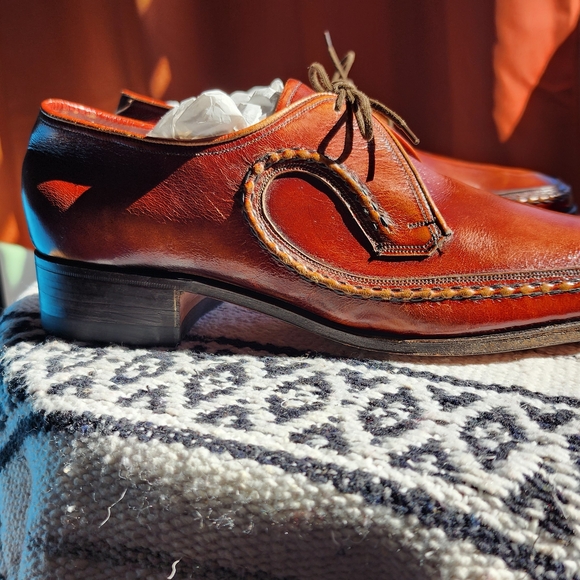 Barker England Leather Oxford Shoes - Handmade NEW - Picture 2 of 11